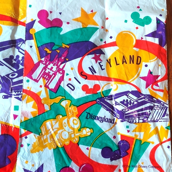 Disneyland souvenir plastic bags - Picture 2 of 2